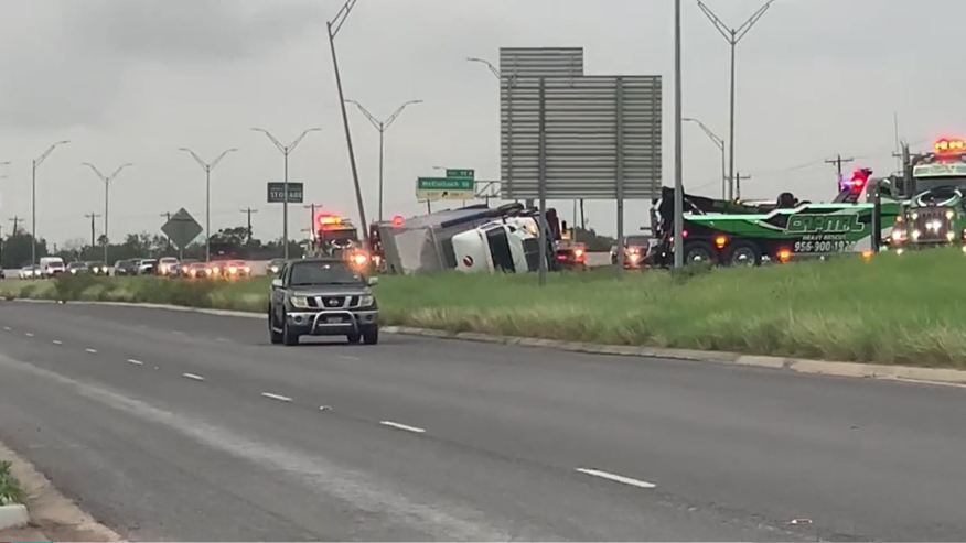 18-Wheeler Overturns in San Benito | J Gonzalez Law Firm